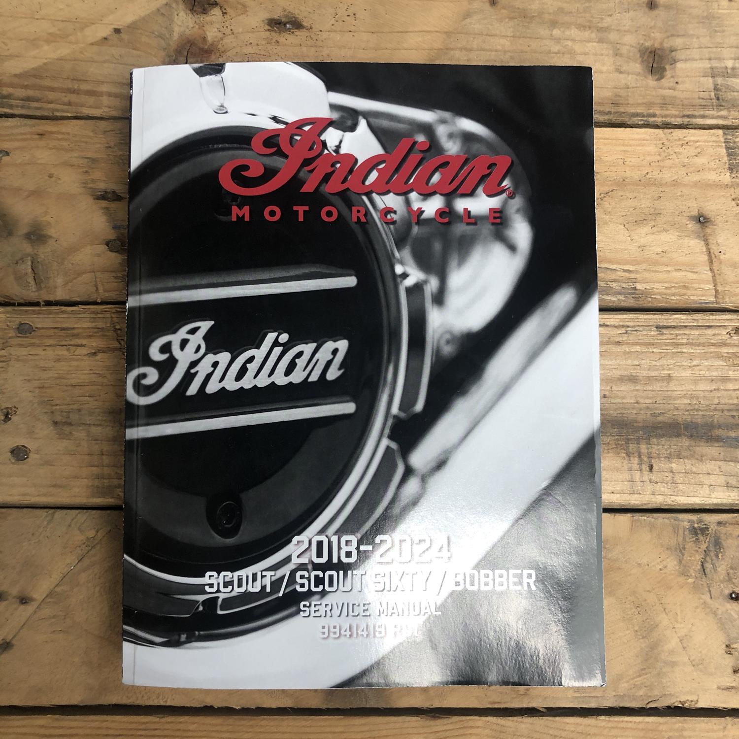 Indian Scout / Sixty / Bobber Workshop Service Manual (2018-2024 Models)